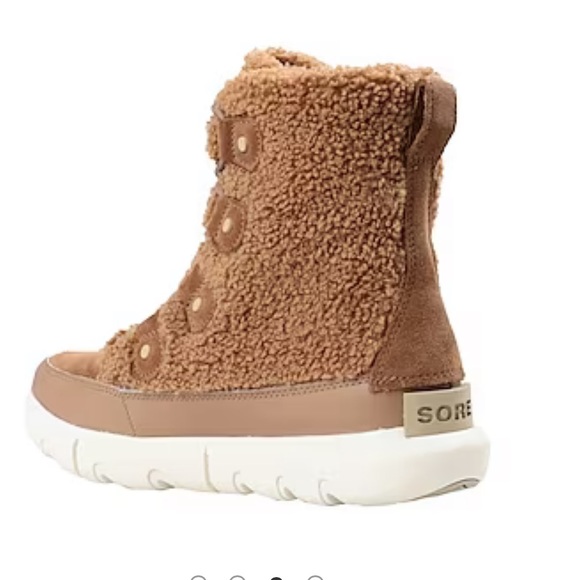 NWT EXPLORER™ II JOAN COZY SHERPA WINTER BOOT Delta Fawn Taupe Tan | Size 8.5 - Picture 4 of 11